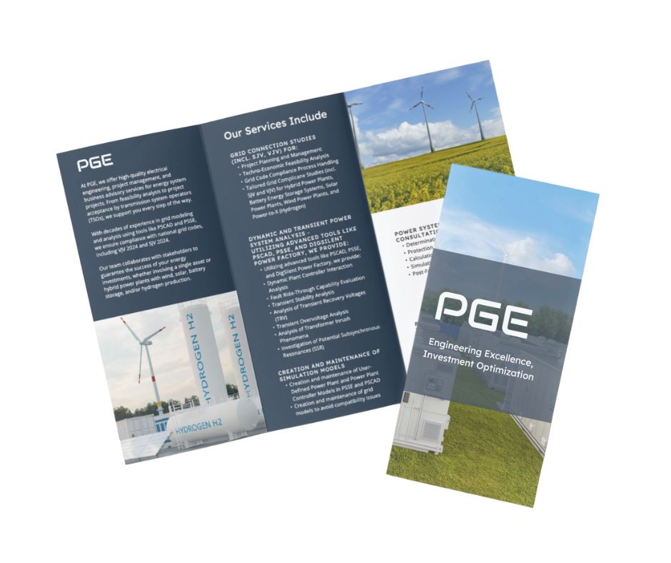 PGE flyer trifold
