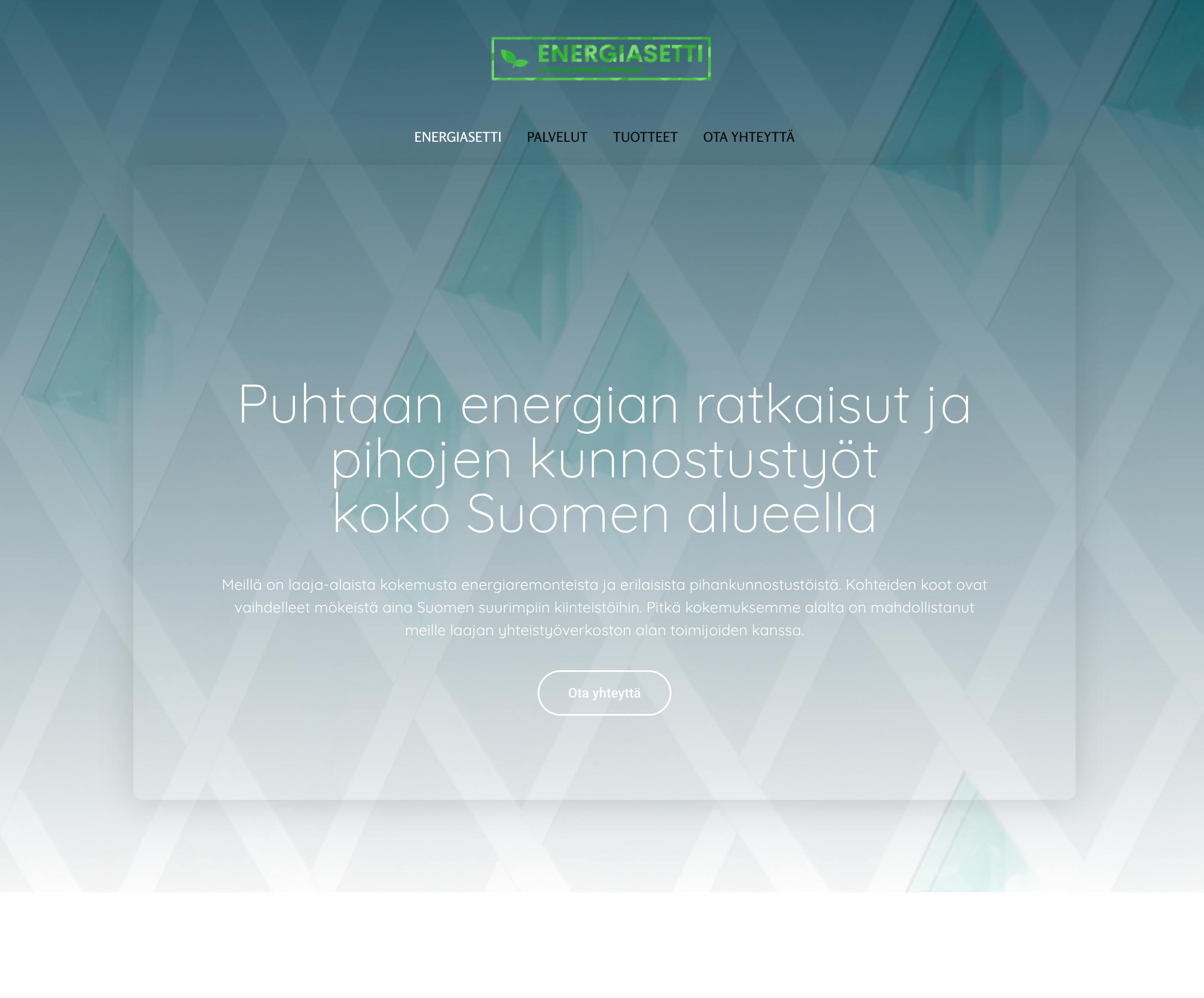 Energiasetti uusi design