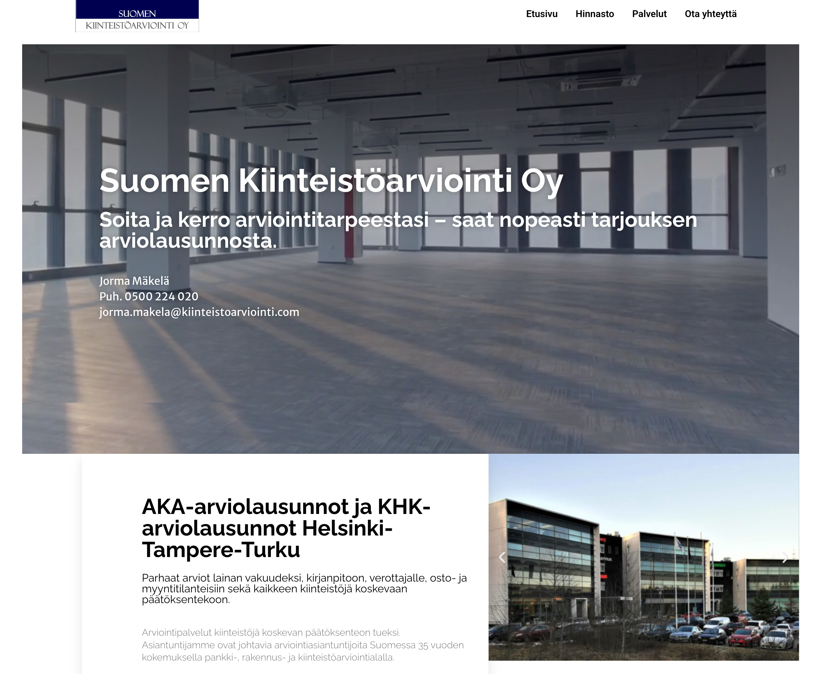 Suomen kiinteistöarviointi uusi design